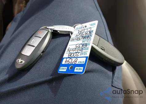 2008 Infiniti Ex35 Journey from USA, damaged, VIN JNKAJ09E98M304964